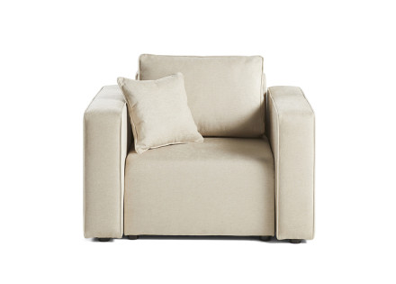 Fauteuil en tissu Topaze