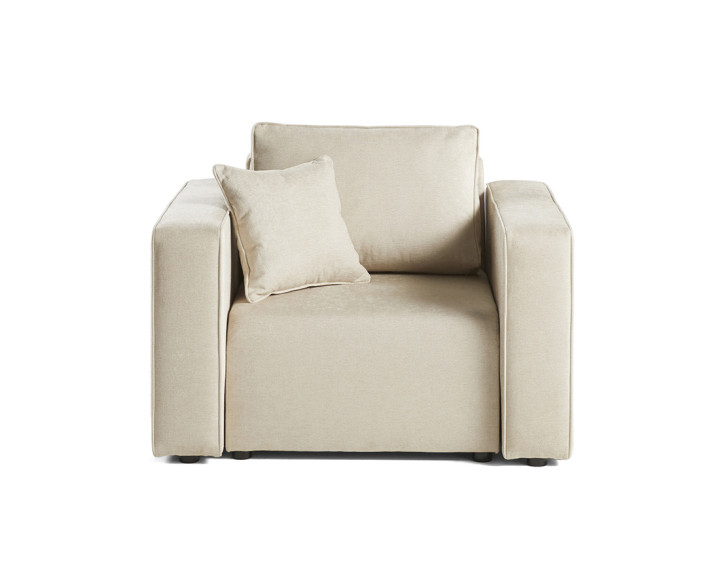 Fauteuil en tissu Topaze