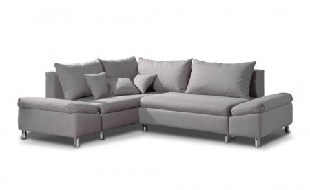Jade - Canapé d'angle gauche convertible avec rangement - 258x196x85cm Jade - Canapé d'angle gauche convertible avec rangement - 258x196x85cm