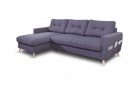 OSLO - Canapé d'angle gauche convertible - 225x147x86cm OSLO - Canapé d'angle gauche convertible - 225x147x86cm