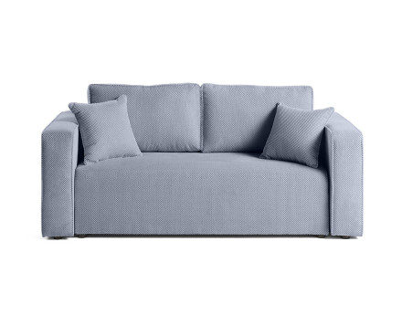 Canapé droit 2 places en...