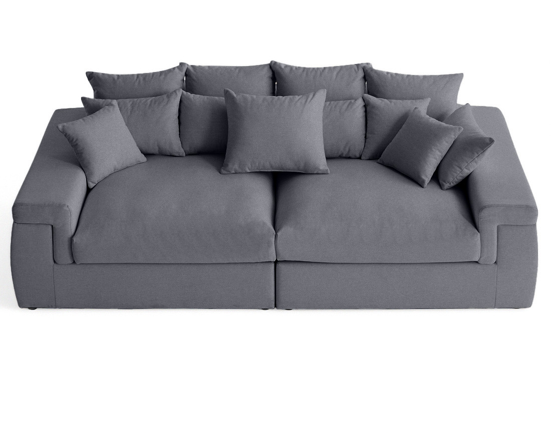 Canapé 4 places - assise profonde - en tissu Sergio Canapé 4 places - assise profonde - en tissu Sergio