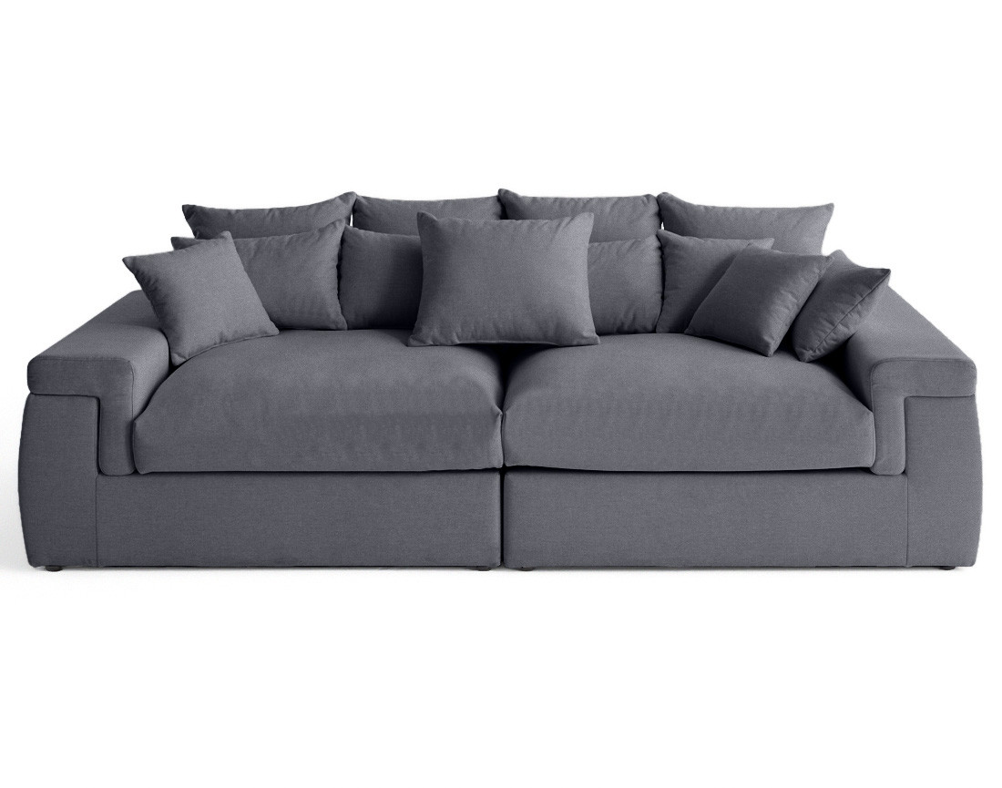 Canapé 4 places - assise profonde - en tissu Sergio Canapé 4 places - assise profonde - en tissu Sergio