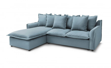 BOBOCHIC MONA - Canapé d'angle convertible - avec coffre - 4 places - Gauche BOBOCHIC MONA - Canapé d'angle convertible - avec coffre - 4 places - Gauche