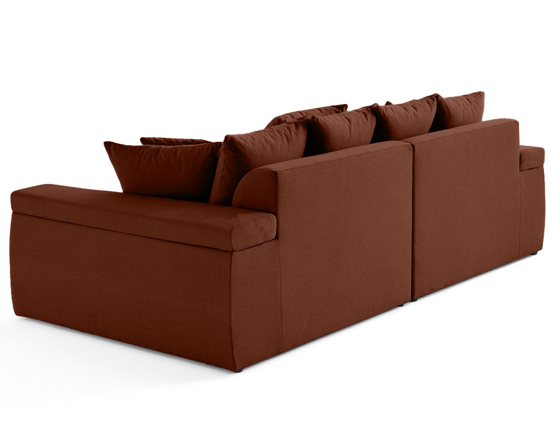 Canapé 4 places - assise profonde - en tissu Sergio