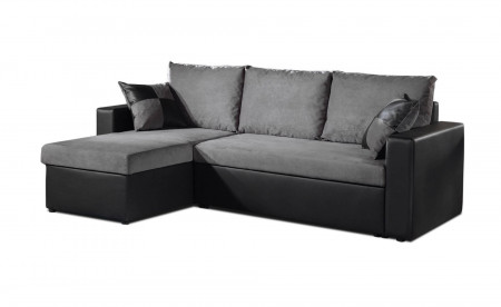 Orlando Blanc/gris Canapé d'angle convertible Orlando Blanc/gris Canapé d'angle convertible