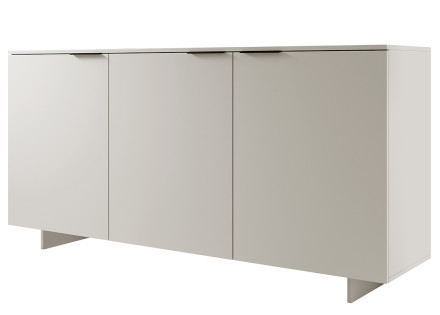 Buffet bas 3 portes beige 180 cm Canterbury