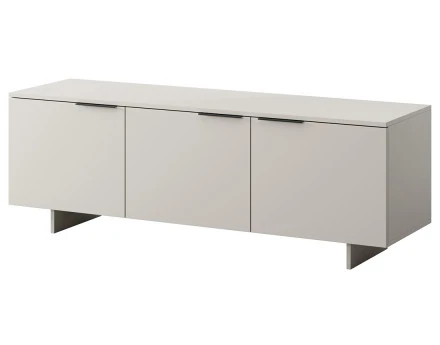 Meuble TV beige  3 portes 150 cm Canterbury