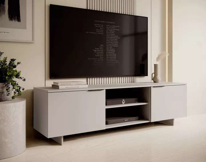 Meuble TV beige 180 cm Canterbury