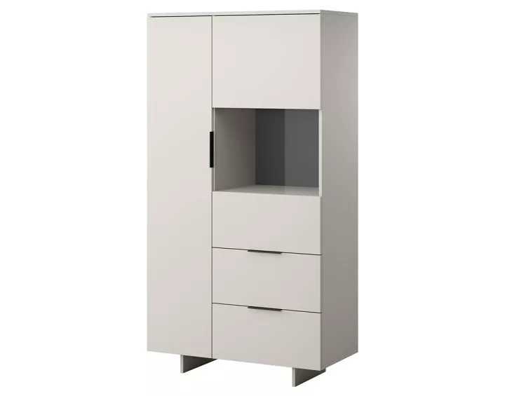 Vitrine beige 170 cm Canterbury