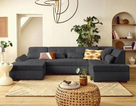 Canapé panoramique d'angle...