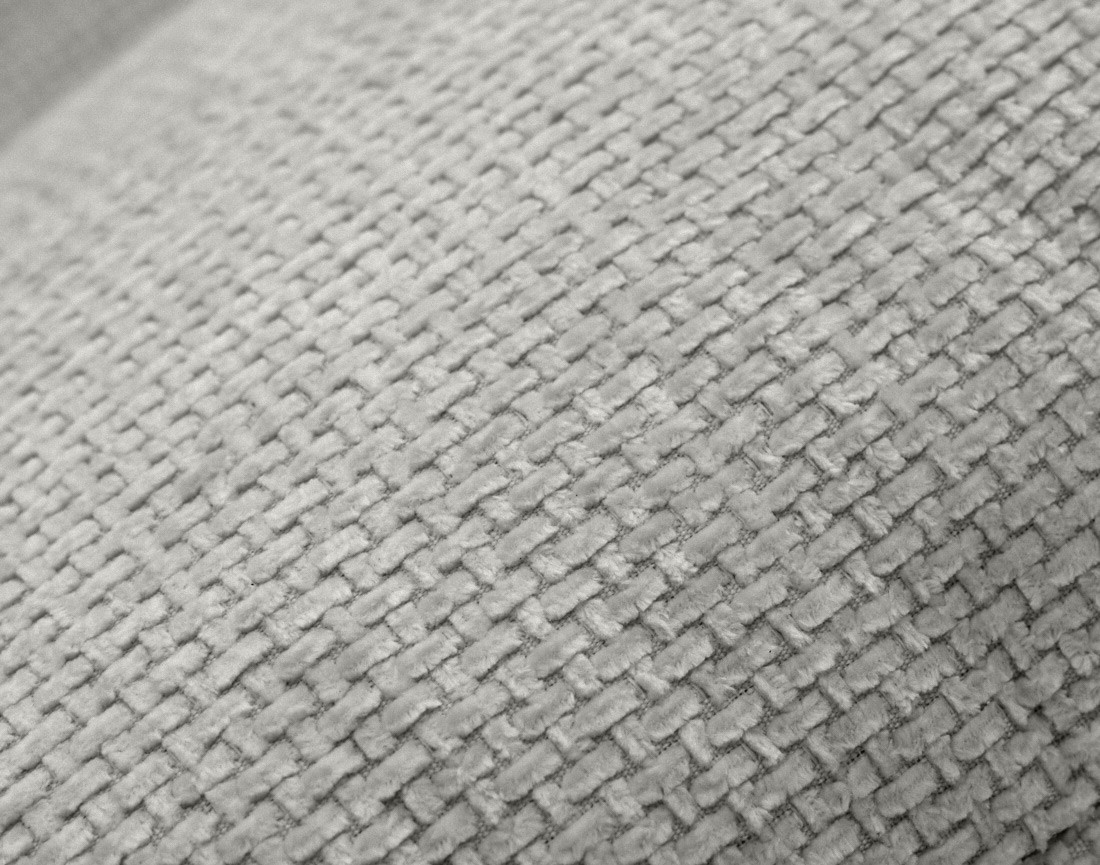 Canapé 3 places convertible avec coffre en velours texturé Larson Canapé 3 places convertible avec coffre en velours texturé Larson
