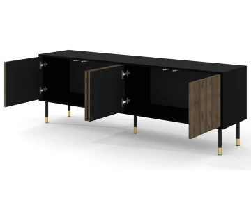 Meuble TV 4 portes 180 cm Kirua