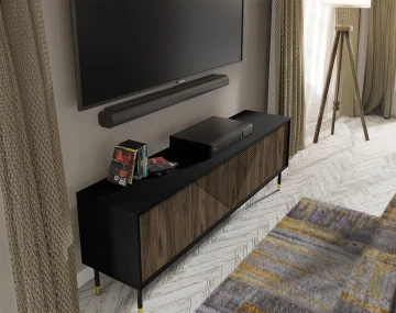 Meuble TV 4 portes 180 cm Kirua