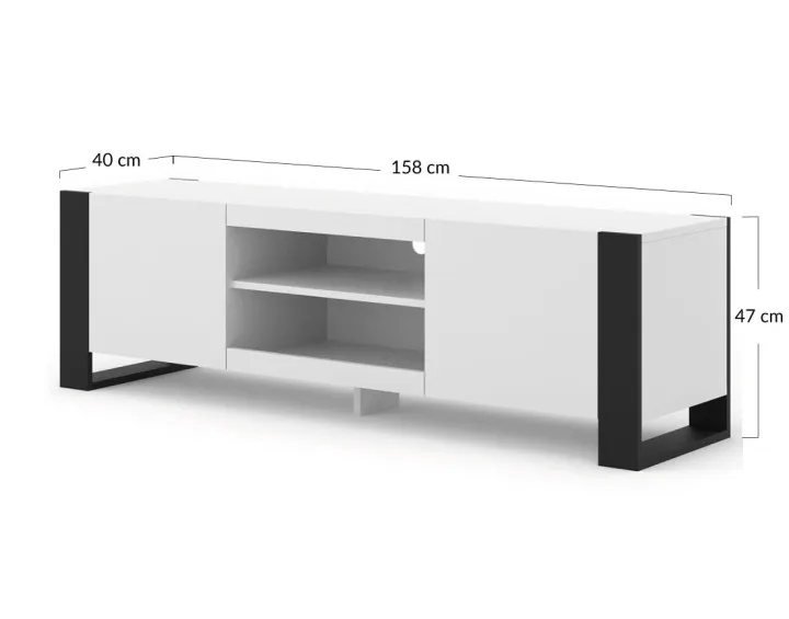 Meuble TV 158 cm Pedro