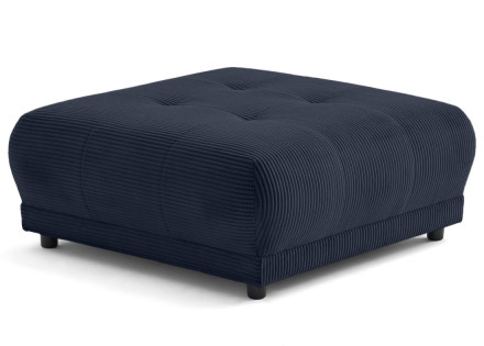 Pouf en velours côtelé Amadrora
