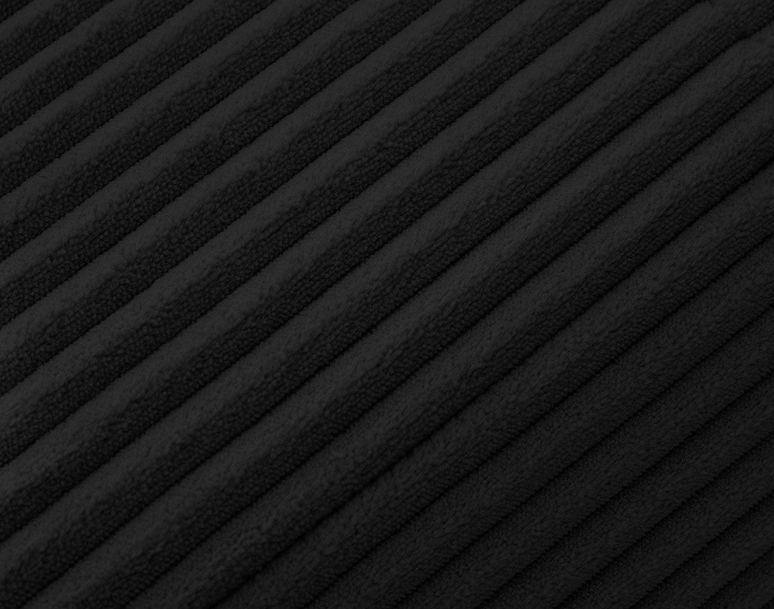 Pouf en velours côtelé Amadrora