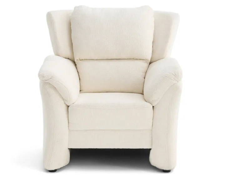 Fauteuil en tissu velours relief Bastille