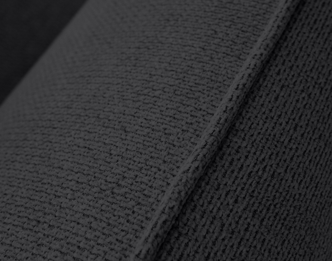 Canapé droit 3 places convertible en tissu texturé Arica Canapé droit 3 places convertible en tissu texturé Arica