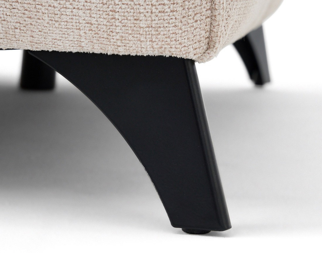 Canapé d'angle gauche 4 places convertible avec coffre en tissu texturé Rimini Canapé d'angle gauche 4 places convertible avec coffre en tissu texturé Rimini