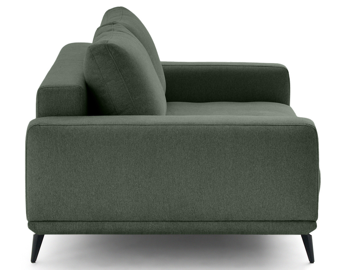 Canapé droit 2 places en tissu Vicence