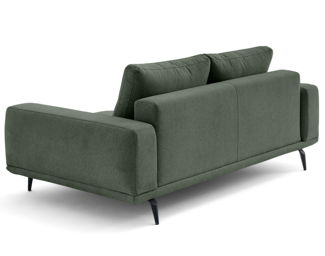 Canapé droit 2 places en tissu Vicence