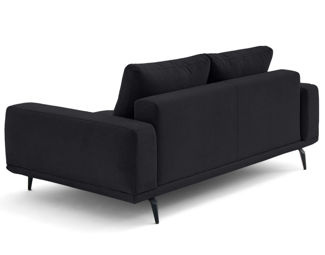 Canapé droit 2 places en tissu Vicence Canapé droit 2 places en tissu Vicence