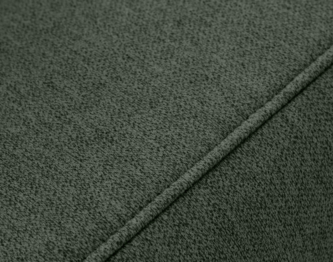 Canapé droit 3 places convertible en tissu Vicence