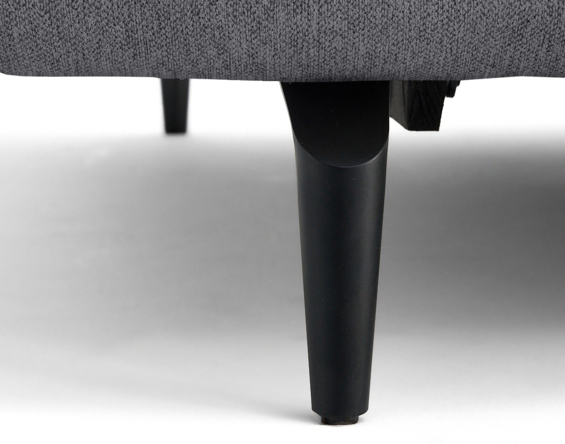 Canapé droit 3 places convertible en tissu Vicence Canapé droit 3 places convertible en tissu Vicence