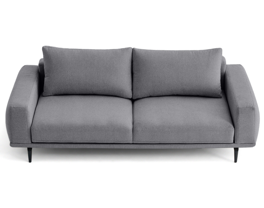 Canapé droit 3 places convertible en tissu Vicence Canapé droit 3 places convertible en tissu Vicence