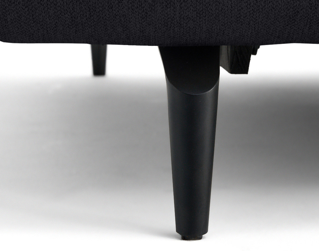 Canapé droit 3 places convertible en tissu Vicence Canapé droit 3 places convertible en tissu Vicence