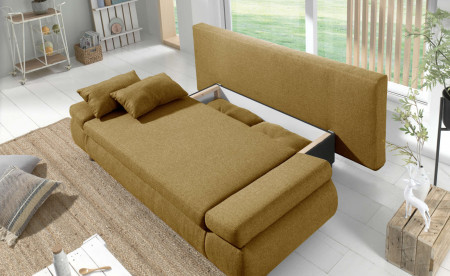 Lars - Canapé 3 places convertible style scandinave Lars - Canapé 3 places convertible style scandinave
