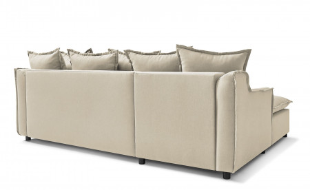 BOBOCHIC MONA - Canapé d'angle convertible - avec coffre - 4 places - Gauche BOBOCHIC MONA - Canapé d'angle convertible - avec coffre - 4 places - Gauche