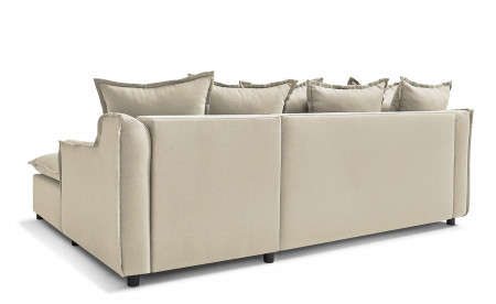 BOBOCHIC MONA - Canapé d'angle convertible - avec coffre - 4 places - Droit BOBOCHIC MONA - Canapé d'angle convertible - avec coffre - 4 places - Droit
