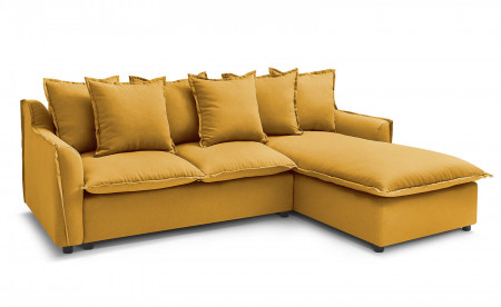 BOBOCHIC MONA - Canapé d'angle convertible - avec coffre - 4 places - Droit BOBOCHIC MONA - Canapé d'angle convertible - avec coffre - 4 places - Droit