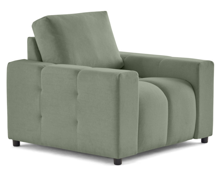 Fauteuil en tissu Crocus