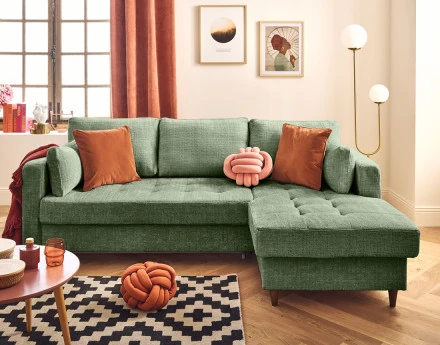 Canapé d'angle droit 4...