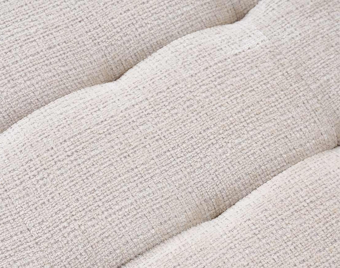 Canapé d'angle gauche 4 places convertible avec coffre en velours texturé Anna Canapé d'angle gauche 4 places convertible avec coffre en velours texturé Anna