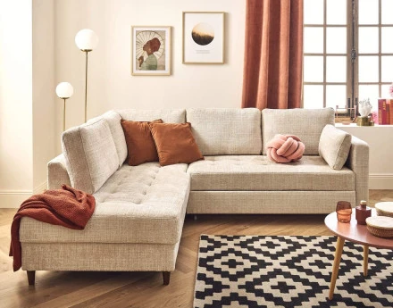 Canapé d'angle gauche 5...