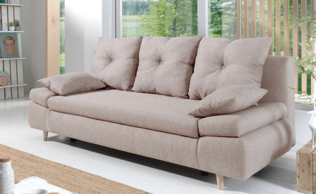 Lars - Canapé 3 places convertible style scandinave Lars - Canapé 3 places convertible style scandinave