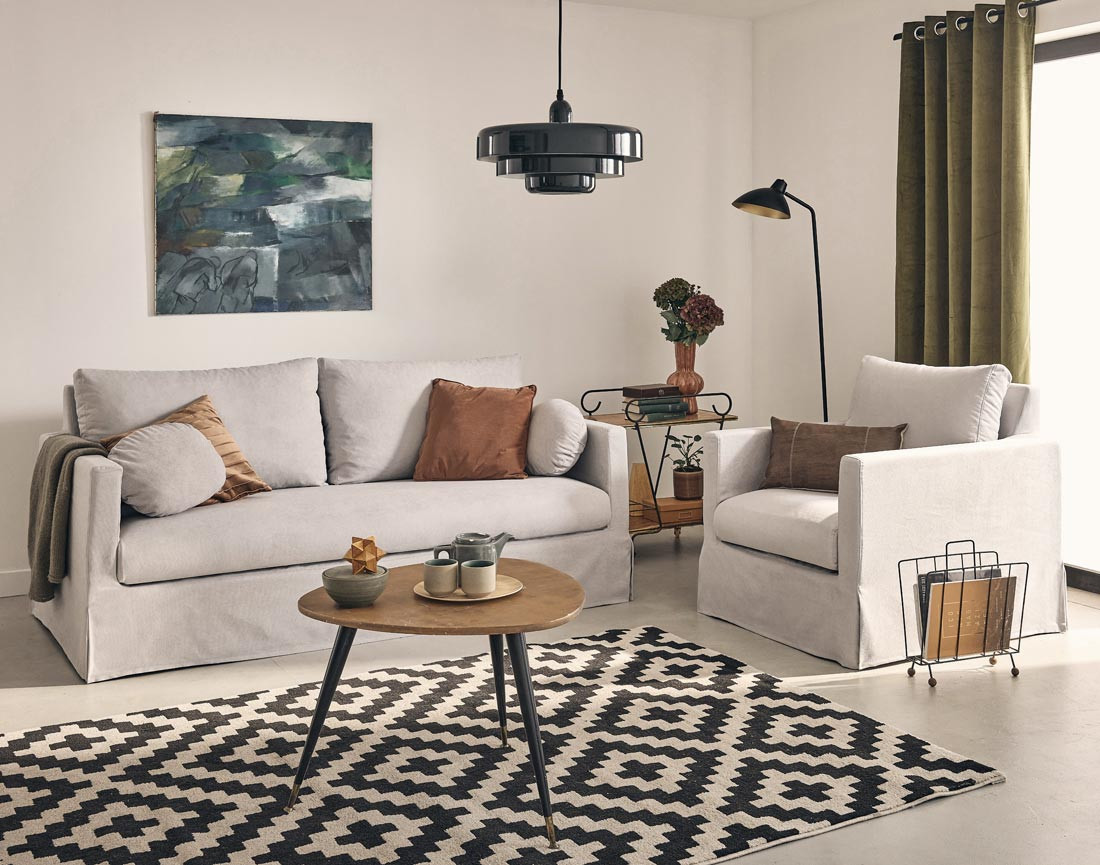 Housse en tissu pour fauteuil Serena