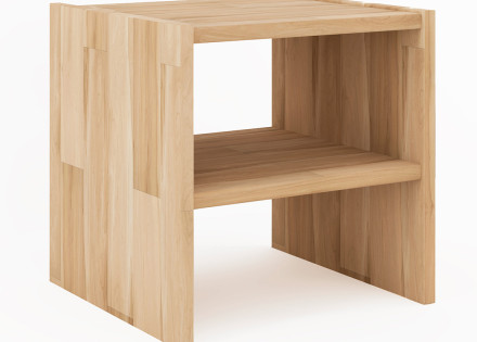 Table de chevet chêne massif 35 cm Bonnie