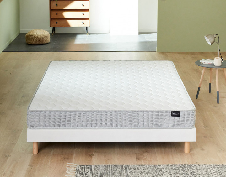Bobochic ensemble Makalu - Matelas mémoire de forme et sommier à lattes - ferme Bobochic ensemble Makalu - Matelas mémoire de forme et sommier à lattes - ferme