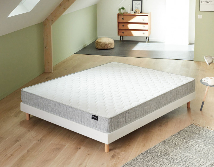 Bobochic ensemble Makalu - Matelas mémoire de forme et sommier à lattes - ferme Bobochic ensemble Makalu - Matelas mémoire de forme et sommier à lattes - ferme