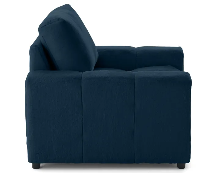 Fauteuil en fausse fourrure Crocus