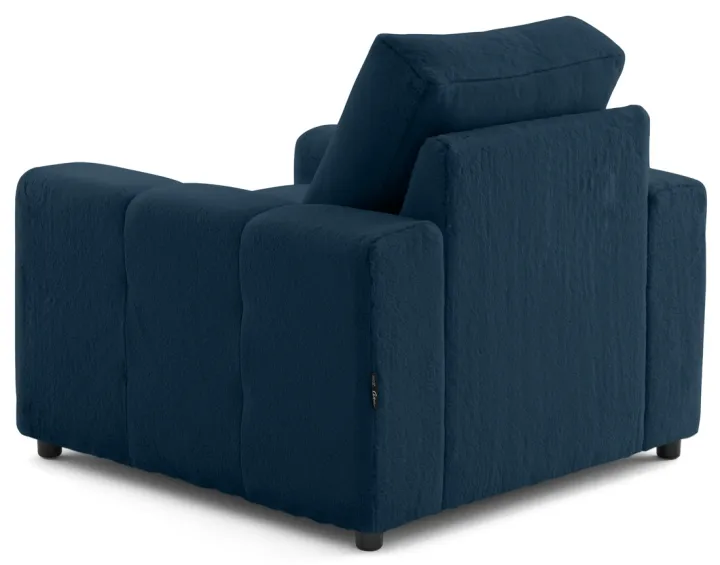 Fauteuil en fausse fourrure Crocus