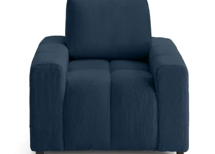 Fauteuil en fausse fourrure Crocus