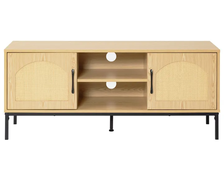 Nagato - meuble tv - bois - 120 cm Bestmobilier