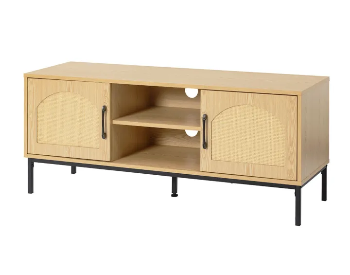 Nagato - meuble tv - bois - 120 cm Bestmobilier