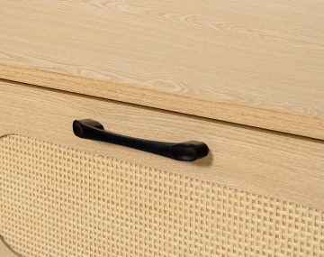 Table basse bois 1 tiroir et 1 niche  110 cm Nagato